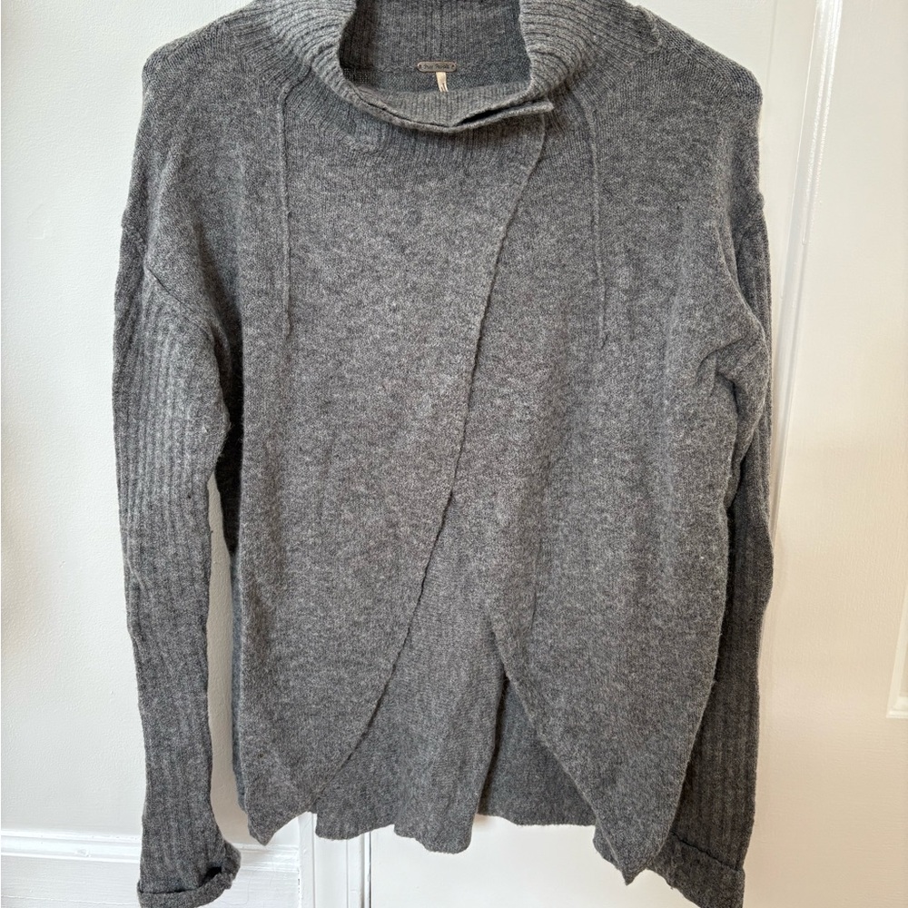 Free People Tulip Cross Cardigan Sweater